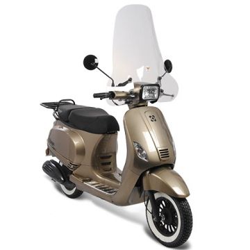 Windscherm hoog transparant AGM VXS/Riva Sport/Benson S/Napoli S/Riva Sport/Touring S/Rivalux/Felice S/VXL/SXL/Lux S Isotta