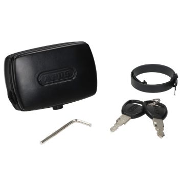 Alarmbox universeel fiets / bromfiets/ motor zwart Abus 88689