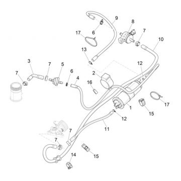 Anti-percolatiesysteem Piaggio Liberty 125 IGET 3V ABS Euro 5