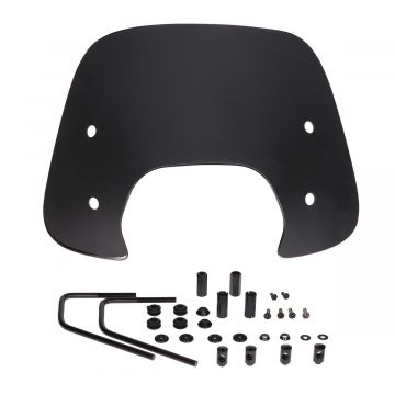 Windscherm laag mat zwart Vespa Sprint 50-125-150 2014->