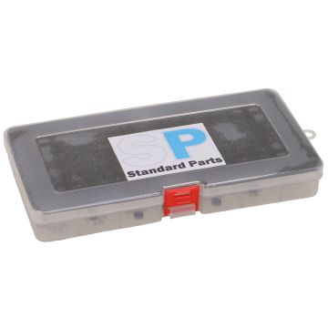 Assortiment-doos klepstelplaatjes Yamaha / Honda 27 delig SP