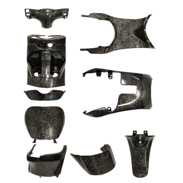 Binnen kappenset Piaggio Zip 2000 forged carbon