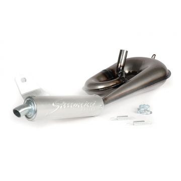Uitlaat Simonini Serpentone Piaggio Ciao,Bravo,Boxer,Si