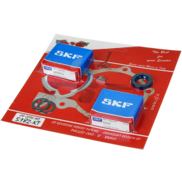 Lager/keerringset/pakkingset 50cc Vespa Ciao/Citta (1x 15x24x5 Keerring, 2x 6202 C3 Lager)
