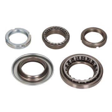 Balhoofdset compleet 6-delig Zip 2000→/ET2-4/LX/LXV/S/PK/Primavera/Sprint/MP3/GP1/Boulevard/Ice/Runner/Stalker/Storm/Typhoon/Fly/Free/Liberty/NRG/NTT/Quartz/Sfera/GTS/GTV