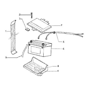 Accu Gilera Runner FXR 180 2-takt