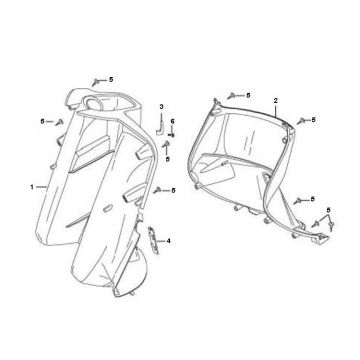 Beenschild Berini Speedy 4-takt