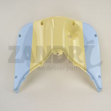 Beenschild boven waar contactslot zit BLAUW CREME (Blue/Cream)  81131-DGW-9000-A