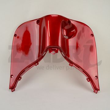 Beenschild boven waar contactslot zit ROOD METALLIC (red metallic)  50QT-E1-050201