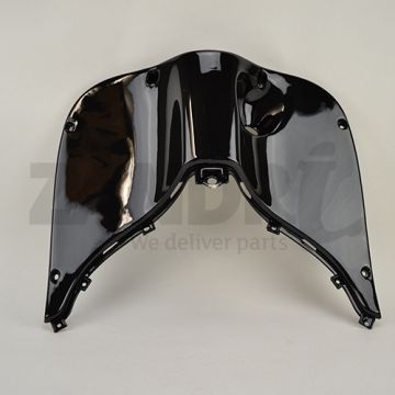 Beenschild boven waar contactslot zit ZWART (Black)  50QT-E1-050201
