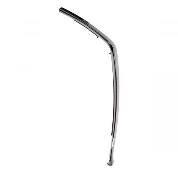Sierstrip/randbescherming beenschild links chroom Vespa Primavera/Sprint 50-125-150cc/Electtrica 673638 origineel