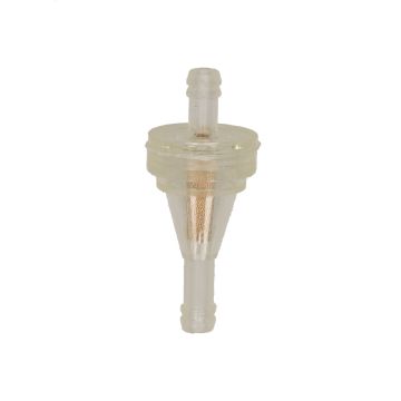Benzinefilter rond 6mm diameter transparant