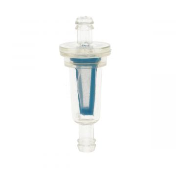 Benzinefilter universeel rond klein 6mm