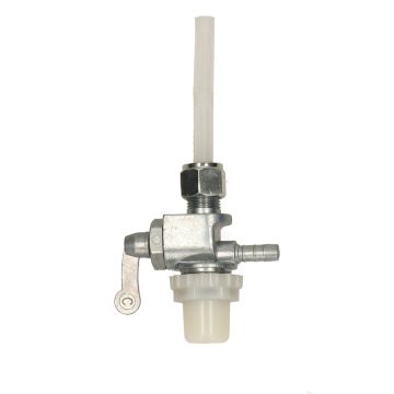 Benzinekraan met filter wit onderzijde Zundapp / Honda Camino M12x1