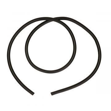 Benzineslang diameter 5x8mm zwart NBR rubber 100cm Supertec