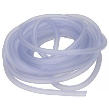 Benzineslang/olieslang transparant 4mm binnendiameter x7mm buitendiameter 5 meter lengte