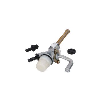 Benzinekraan 101 OCTANE handmatig met filter  Simson KR51/1,KR51/2 Schwalbe lange gebogen hendel