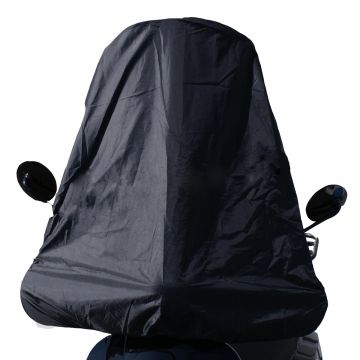 Beschermhoes hoog windscherm scooter universeel 80cm hoogte/72cm breedte(elastische zoom)