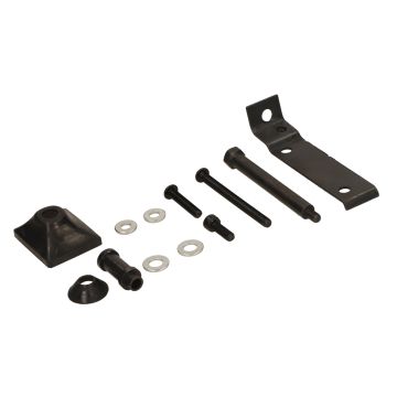 Bevestigingset voordrager zwart Vespa Sprint/Primavera 50-125-150