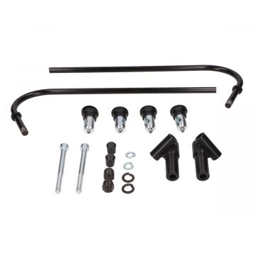 Bevestigingsset windscherm hoog glanszwart Piaggio Zip 2/4-takt 2000→ (past op 41584/42123)