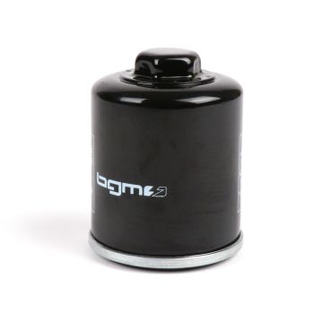 Oliefilter BGM Quick Mount Piaggio 125-200 cc Leader,250-300 cc Quasar/HPE met zeskantsleuteloppervlak (SW=21) geschikt voor onder andere Vespa GTS125-300,HPE,iGet,GT,GTV,GTL,Sprint/ Primavera 125,Runner VX125,VXR180,Aprilia Sport City
