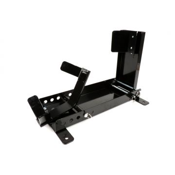 Transportklem/standaard/tuimel scooters/motorfietsen voor voorwiel BGM PRO Vespa,Lambretta,Scooter,Moderne Vespa,bandenmaat 8 tot 13 inch snel en eenvoudig 1-man de scooter vastzetten voor Garage,carport,aanhanger,bestelwagen