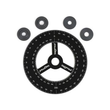 Graadschijf BGM Pro aluminium zwart