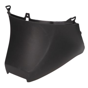 Kapdeel onder buddyseat voorzijde Piaggio Zip 2000→50cc 2/4-takt zwart origineel 575405000c