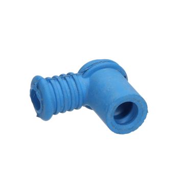 Bougiedop/bougiekap  -Polini- siliconen/kort - blauw 14mm 246.010.A