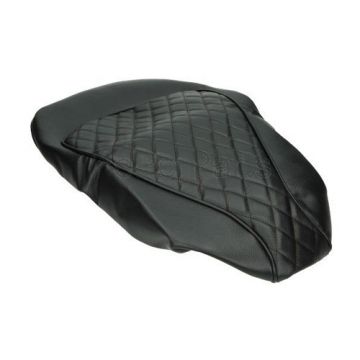 Buddydek/zadelhoes  Piaggio Zip 2000→50cc 2/4-takt Chesterfield zwart made in EU