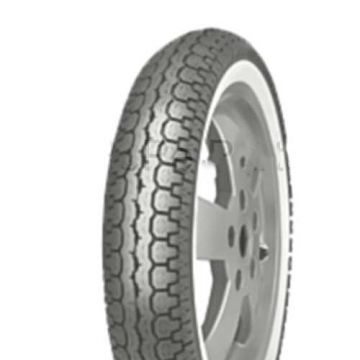 Buitenband Sava/Mitas B14 whitewall- 3.50 - 10 inch TT 51J