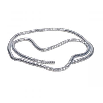 Buitenkabel omhulsel chroom 10mm lengte 1,5meter universeel DMP