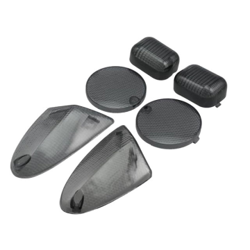 Knipperlicht + Achterlicht glasset STR8 Aprillia SR2000 Smoke
