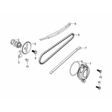 Cam Shaft Sym Orbit III 125i E5