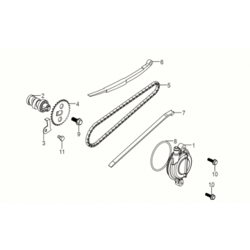 Cam Shaft Sym Symphony ST 50 E5