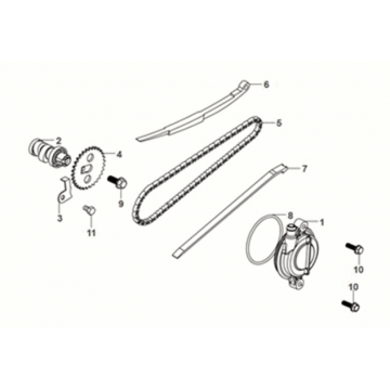 Cam shaft Sym X-Pro 50 E5