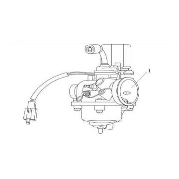 Carburateur China Venom groen