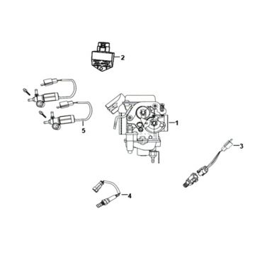 Carburateur/ ECU Unit Sym XPRO 50 4-takt AC Euro 4
