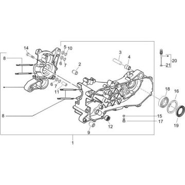 Carter Vespa Sprint 50 2-takt AC