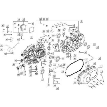 Carter Kymco MXU 50 2-takt AC