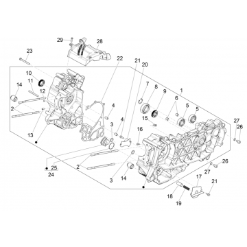 Carter Piaggio Medley 125 ABS Euro 5 2021-2022