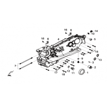 Carter links Sym Joymax 300I ABS E3 2014-2016