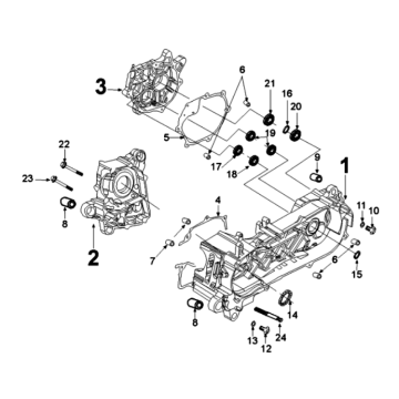 Carter Peugeot Tweet 125 V E3 2013-2017