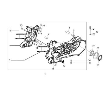 Carter Vespa LXV 50 2-takt AC AC