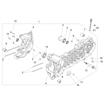 Carter Vespa Sprint 50 4-takt IGET 3V Euro 4