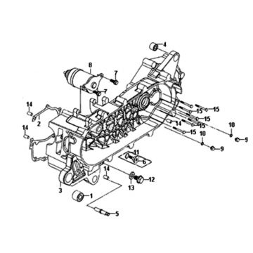 Carter - Startmotor Sym Symphony ST Euro 4
