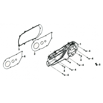 Carterdeksel Sym Jet 14 125I E4