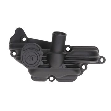 Carterpan afdekking Piaggio/ Vespa 4-takt matzwart