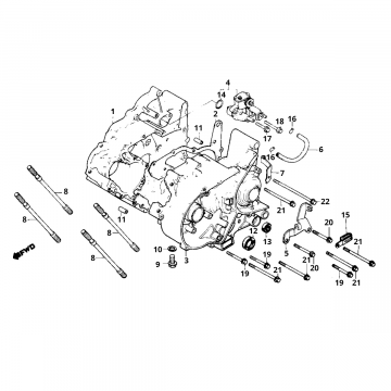 Carter - Oliepomp Honda MB/MT/MTX 50