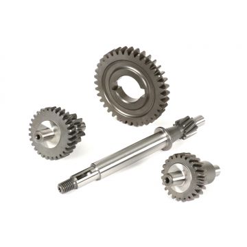 Overbrengingsset CIF 1:9,5 (lang) Piaggio Ciao PX,Ciao SC,SI,Boxer,Bravo,Superbravo voertuigen met variateur